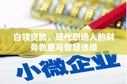 蓝田白领贷款，现代职场人的财务救星与智慧选择