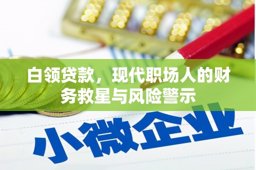 蓝田白领贷款，现代职场人的财务救星与风险警示