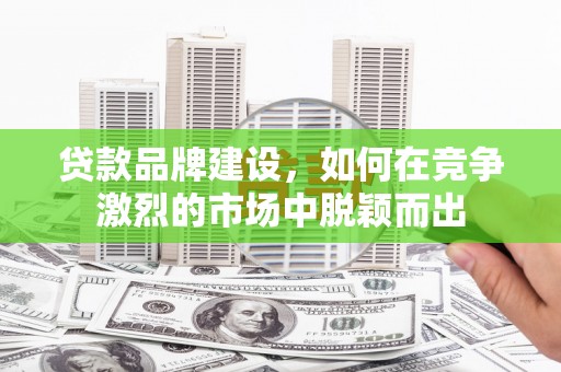 蓝田贷款品牌建设，如何在竞争激烈的市场中脱颖而出