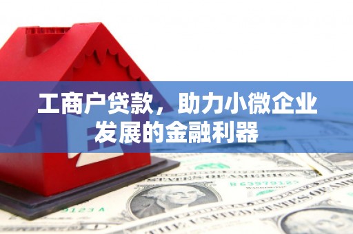 蓝田工商户贷款，助力小微企业发展的金融利器