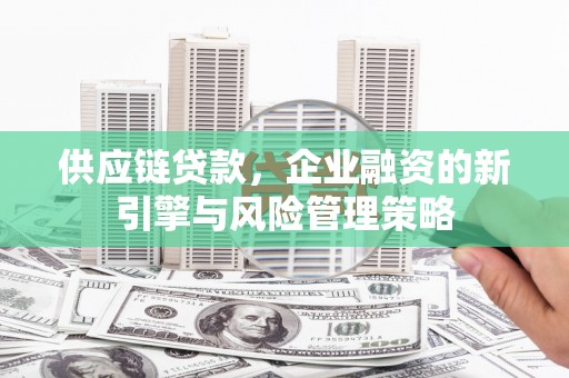 蓝田供应链贷款，企业融资的新引擎与风险管理策略