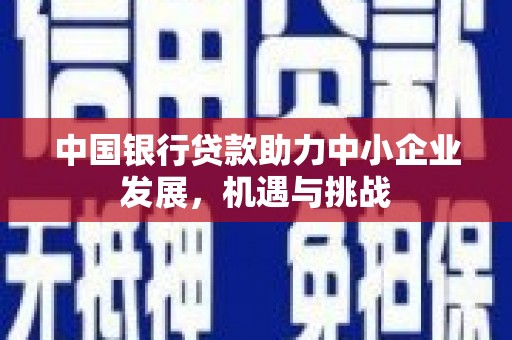 蓝田中国银行贷款助力中小企业发展，机遇与挑战