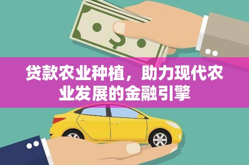 蓝田贷款农业种植，助力现代农业发展的金融引擎