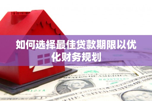 蓝田如何选择最佳贷款期限以优化财务规划