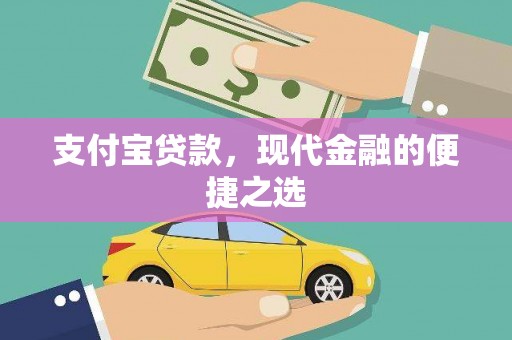 蓝田支付宝贷款，现代金融的便捷之选