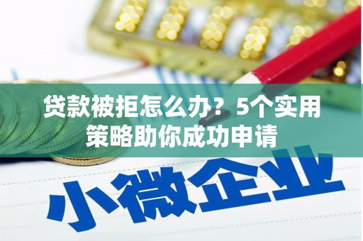 蓝田贷款被拒怎么办？5个实用策略助你成功申请