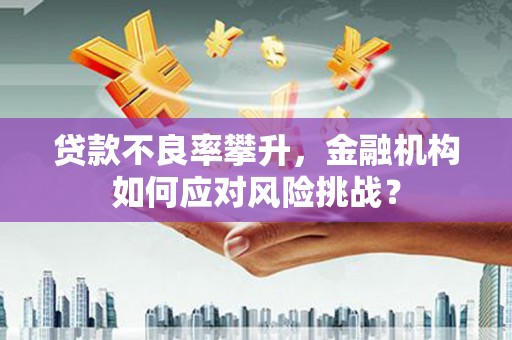 蓝田贷款不良率攀升，金融机构如何应对风险挑战？